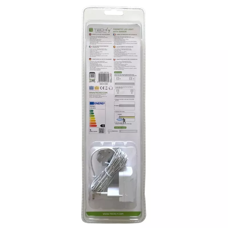 LED System Light Techly I-CASE LIGHT-06 biały Aluminium 100-240V