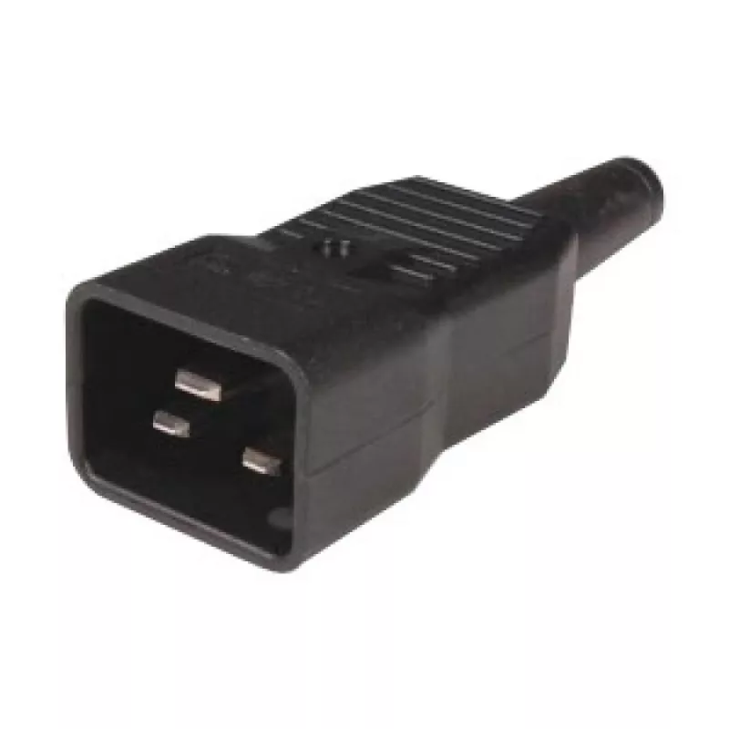 Techly I-CASE STRIP-18C20 jednostka dystrybucji zasilania (PDU) 8 gniazd AC 1U Czarny, Czerwony