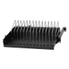 Półka rack Techly I-CABINET-TRAY14BK Czarny 4U 19 cali
