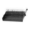 Półka rack Techly I-CABINET-TRAY14BK Czarny 4U 19 cali