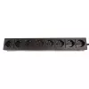 Techly 8-drożna listwa zasilająca do szafy rack 19 inch z 8 przełącznikami ON/OFF 1,5U