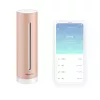 Monitor jakości powietrza w pomieszczeniach Netatmo Smart Indoor Air Quality Monitor — CO2 0–5000 ppm, temp 0–50°C, hałas, Wi‑Fi/Bluetooth, zasilany prądem przemiennym, aluminium, różowe złoto