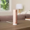 Monitor jakości powietrza w pomieszczeniach Netatmo Smart Indoor Air Quality Monitor — CO2 0–5000 ppm, temp 0–50°C, hałas, Wi‑Fi/Bluetooth, zasilany prądem przemiennym, aluminium, różowe złoto