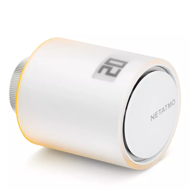 Netatmo Starter Pack - Inteligentne zawory grzejnikowe, biały, 0 - 50 °C, 2400 MHz, 100 m, 5 - 30 °C, °C