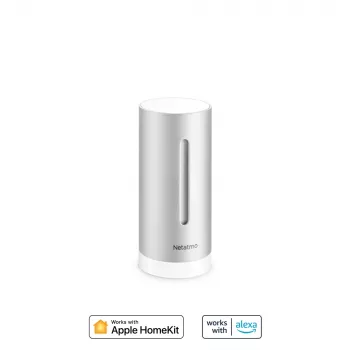 Netatmo Dodatkowy Inteligentny Moduł Wewnętrzny, Bezprzewodowy, 0,3°, 3%, Duraluminium, Aluminium, AAA