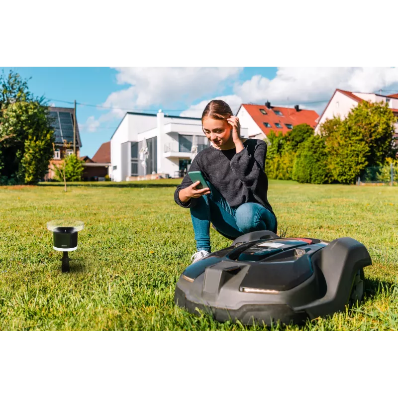 Netatmo Smart Rain Gauge, Zasilanie bateryjne, AAA, 1.5 V, 130 mm, 130 mm, 110 mm