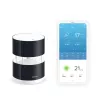 Netatmo Smart Anemometer, Prędkość wiatru, Bezprzewodowy, Wi-Fi, 0 - 45 m/s, 100 m, Czarny, Przezroczysty