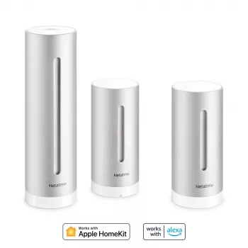 Zestaw Netatmo Indoor „Inteligentna stacja pogodowa + dodatkowy moduł wewnętrzny”