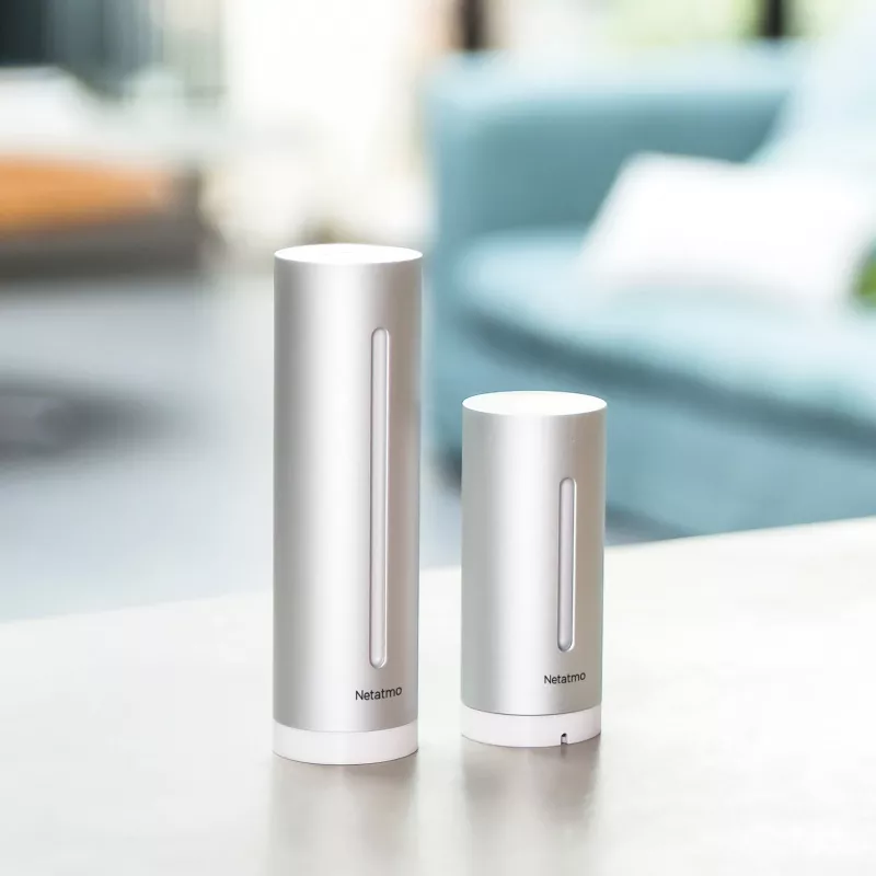 Zestaw Netatmo Indoor „Inteligentna stacja pogodowa + dodatkowy moduł wewnętrzny”
