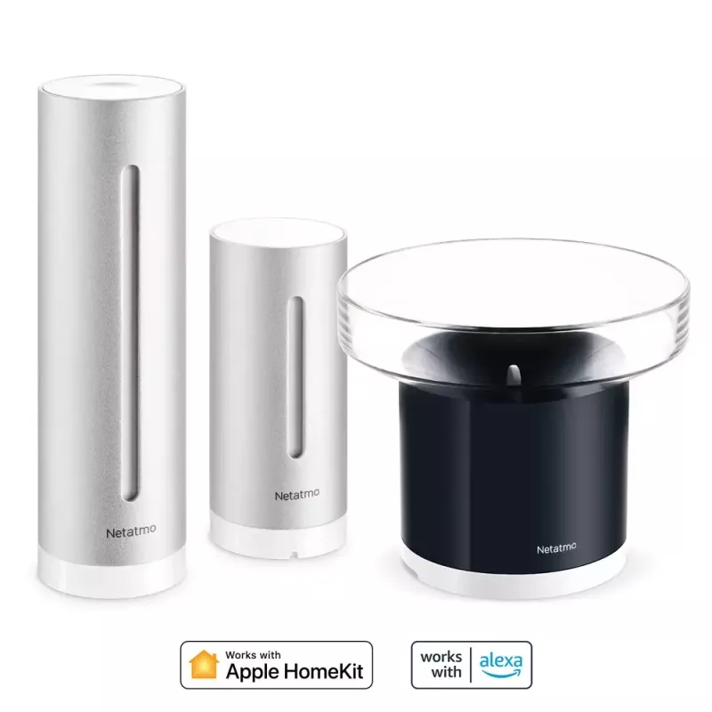Netatmo Rain Pack „Smart Home Weather Station + Smart Rain Gauge”