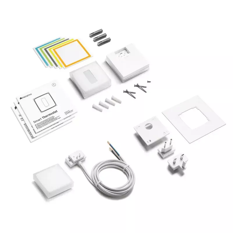 Zestaw Netatmo: Inteligentny termostat + 3 dodatkowe inteligentne zawory grzejnikowe