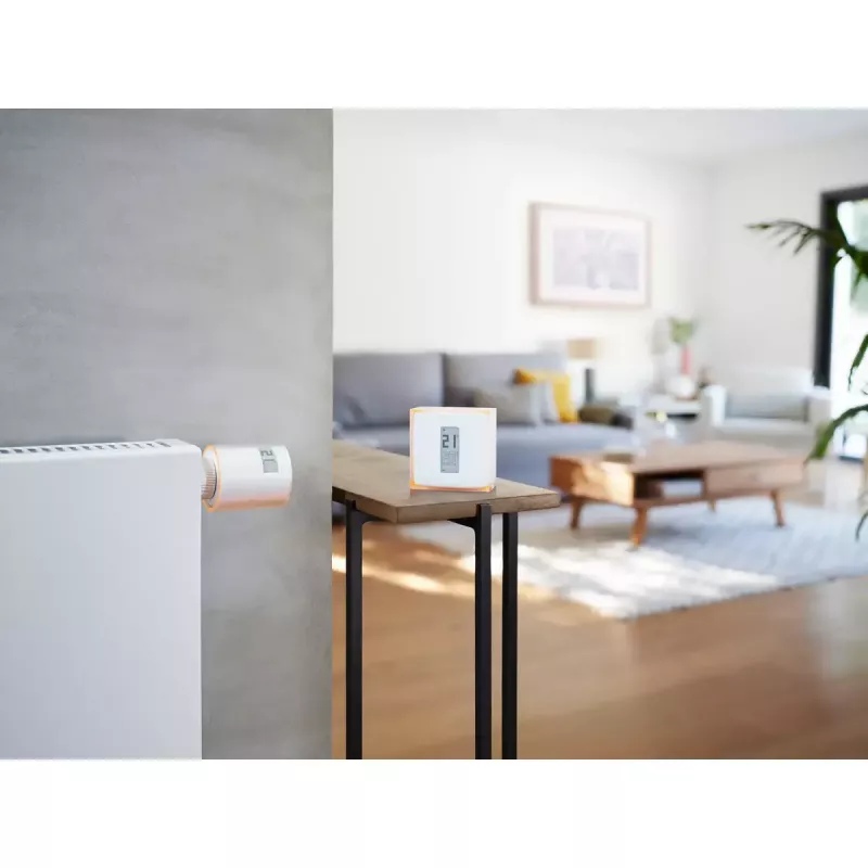 Zestaw Netatmo: Inteligentny termostat + 3 dodatkowe inteligentne zawory grzejnikowe