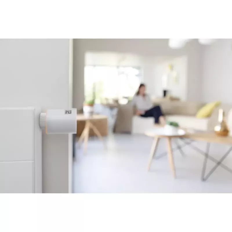 Zestaw 3 dodatkowych inteligentnych zaworów grzejnikowych Netatmo