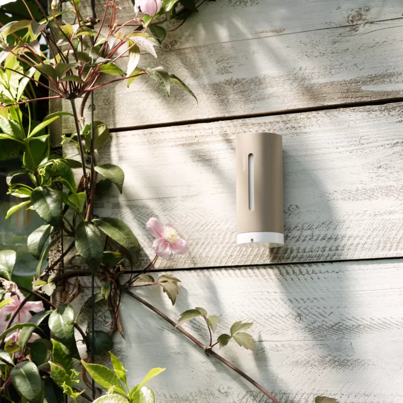 Cyfrowa stacja pogodowa Netatmo NIM-S Sand — termometr wewnętrzny, higrometr, jakość powietrza, zasilana bateriami (AAA)
