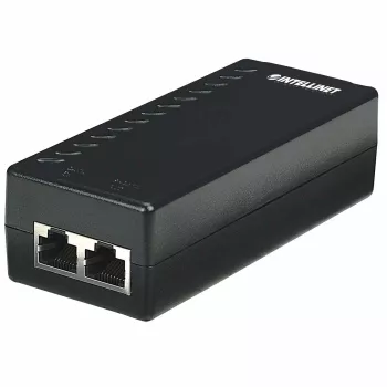 Intellinet Power over Ethernet (PoE) Injector, 1 Port, 48 V DC, zgodny z IEEE 802.3af