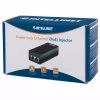 Intellinet Power over Ethernet (PoE) Injector, 1 Port, 48 V DC, zgodny z IEEE 802.3af