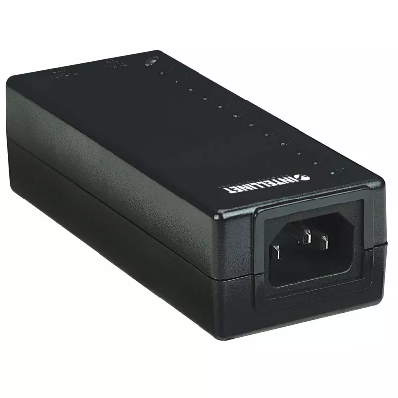 Intellinet Power over Ethernet (PoE) Injector, 1 Port, 48 V DC, zgodny z IEEE 802.3af