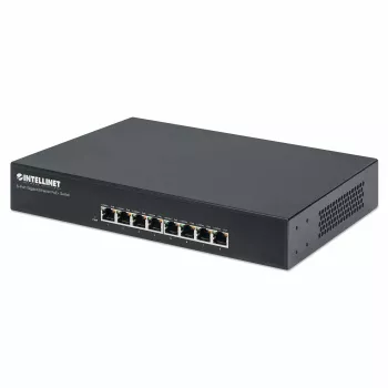 Intellinet 8-portowy przełącznik Gigabit Ethernet PoE+, 8 portów PoE, IEEE 802.3at/af Power-over-Ethernet (PoE+/PoE), Endspan, Desktop, Box