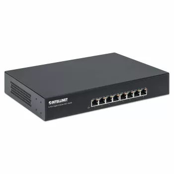 Intellinet 8-portowy przełącznik Gigabit Ethernet PoE+, 8 portów PoE, IEEE 802.3at/af Power-over-Ethernet (PoE+/PoE), Endspan, Desktop, Box