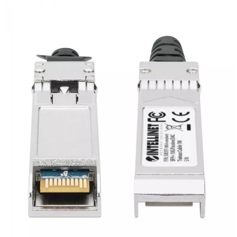 Intellinet 508391 SFP+ 10G Pasywny kabel DAC Twinax, MSA, 1 m