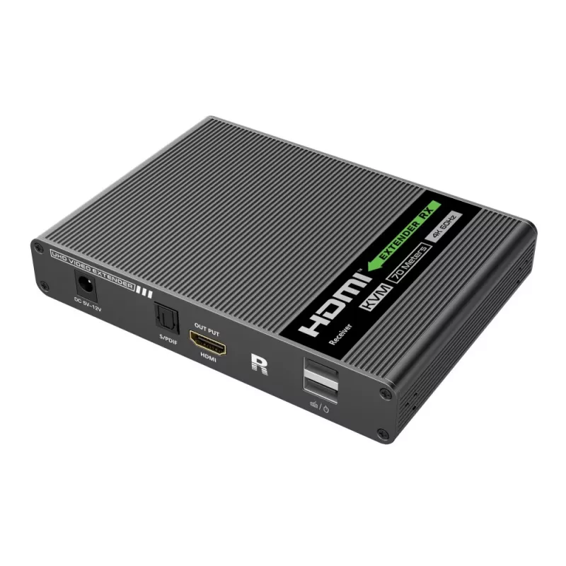 Techly IDATA HDMI-KVM67 przedłużacz KVM nadajnik i odbiornik