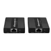 Techly IDATA EXT-E71 AV extender AV transmitter & receiver Czarny