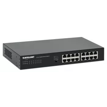Przełącznik niezarządzalny Manhattan 561815, 16 portów, Gigabit Ethernet 10/100/1000