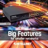 Przełącznik zarządzany Intellinet 8-portowy Gigabit Ethernet PoE+ z 2 portami SFP