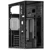 Obudowa PC Akyga AK13BK Micro Tower — ATX/Micro-ATX, 3 wnęki 3,5 cala, 3 wnęki 2,5 cala, zasilacz na górze, USB 3.2 Gen1×2, maks. długość GPU 385 mm, czarna