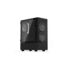 Obudowa PC KRUX VAKO KRX0132 ATX czarna — hartowane szkło, RGB, obsługuje Mini‑ATX, GPU do 31 cm, chłodzenie CPU do 15,9 cm