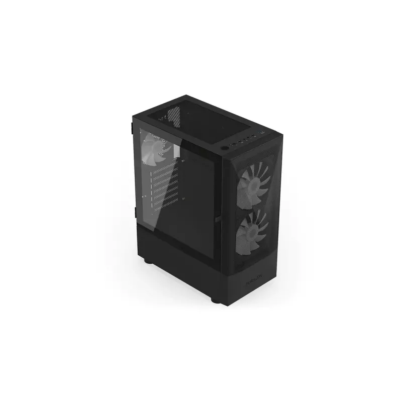 Obudowa PC KRUX VAKO KRX0132 ATX czarna — hartowane szkło, RGB, obsługuje Mini‑ATX, GPU do 31 cm, chłodzenie CPU do 15,9 cm