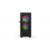 Obudowa PC KRUX VAKO KRX0132 ATX czarna — hartowane szkło, RGB, obsługuje Mini‑ATX, GPU do 31 cm, chłodzenie CPU do 15,9 cm