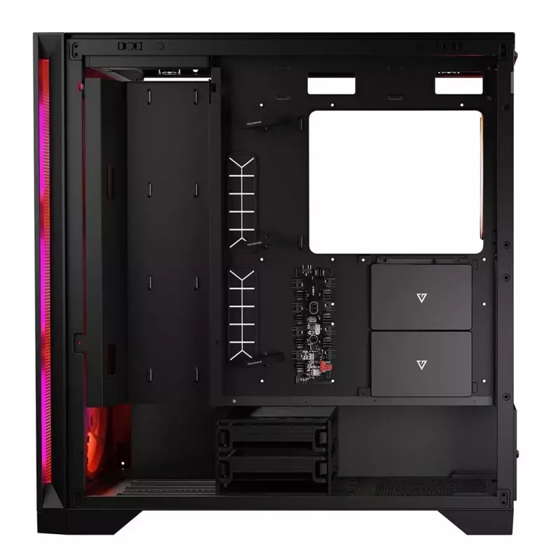 Obudowa Modecom Volcano Expanse S Apex ARGB Midi, czarna