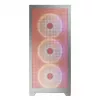 Obudowa PC MODECOM VOLCANO EXPANSE S APEX ARGB Midi Tower Biała — szkło hartowane, ARGB, obsługa micro ATX, GPU do 430 mm
