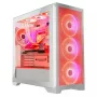 Obudowa PC MODECOM VOLCANO EXPANSE S APEX ARGB Midi Tower Biała — szkło hartowane, ARGB, obsługa micro ATX, GPU do 430 mm