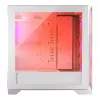 Obudowa PC MODECOM VOLCANO EXPANSE T APEX ARGB MIDI Biała — szkło hartowane, ARGB, USB-C, obsługa micro-ATX, GPU do 430 mm
