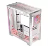 Obudowa PC MODECOM VOLCANO EXPANSE T APEX ARGB MIDI Biała — szkło hartowane, ARGB, USB-C, obsługa micro-ATX, GPU do 430 mm