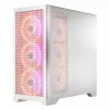 Obudowa PC MODECOM VOLCANO EXPANSE T APEX ARGB MIDI Biała — szkło hartowane, ARGB, USB-C, obsługa micro-ATX, GPU do 430 mm