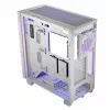 Obudowa komputerowa MODECOM Volcano Perun Apex ARGB biała — Midi Tower, szkło hartowane, ARGB, USB-C, obsługa micro ATX, GPU do 39 cm