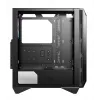 MSI MPG GUNGNIR 110R Mid Tower Obudowa gamingowa do komputera Czarna, USB 3.2 Gen2 Type C, 4 wentylatory 120 mm ARGB, Synchronizacja Mystic Light, Kontroler ARGB 1 na 6, 2 panele ze szkła hartowanego, ATX, mATX, mini-ITX