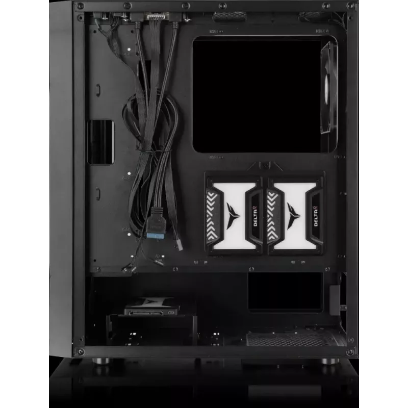 Obudowa PC Versa XM1 Czarny Steel 120mm Wentylator USB3.0 - czarna