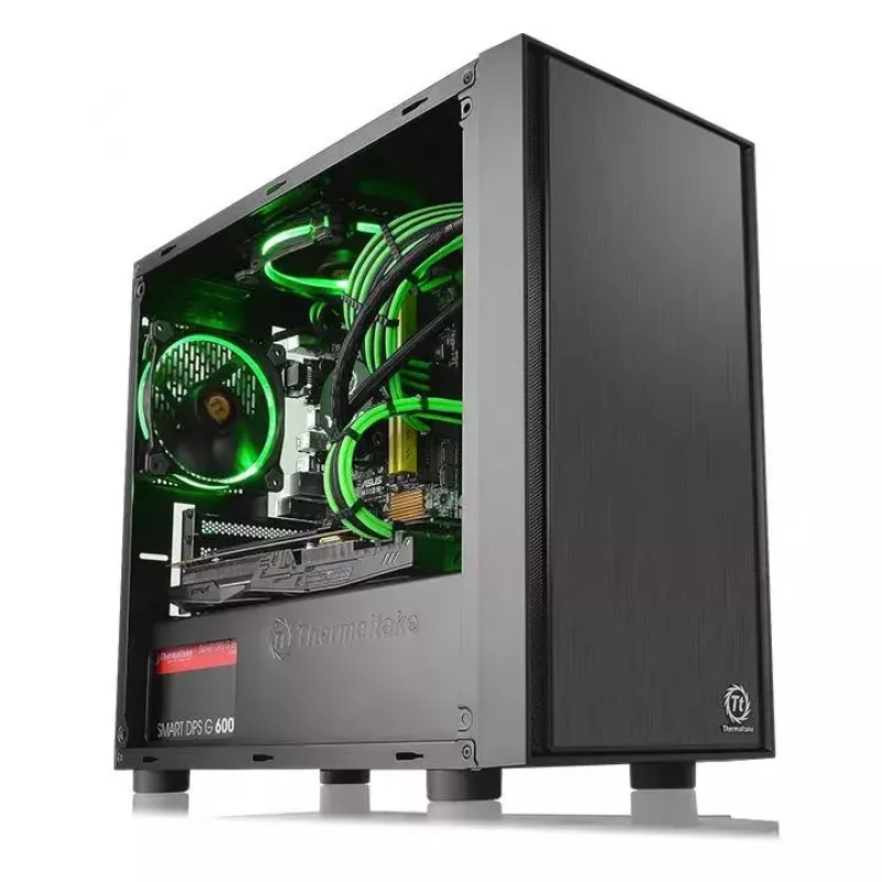 Obudowa PC Thermaltake Versa H17 Window Micro Tower Czarna