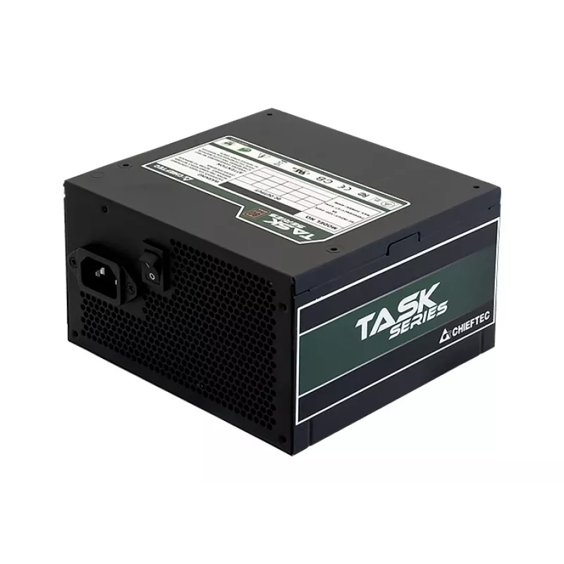 Zasilacz Chieftec Task TPS-500S 500 W 24-pin ATX ATX Czarny
