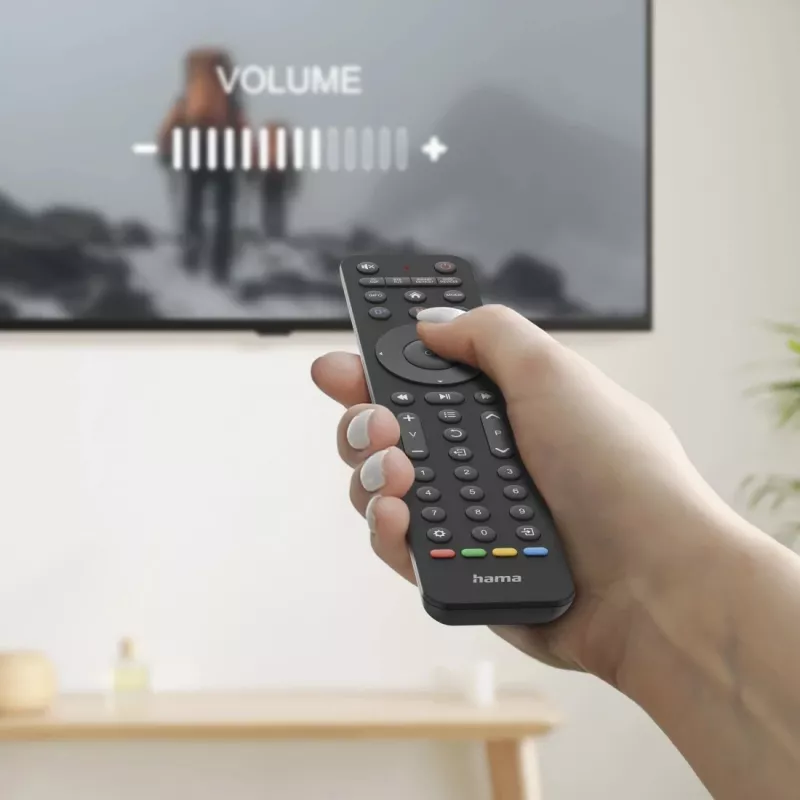 Hama 00221055 pilot zdalnego sterowania IR Wireless TV Przyciski