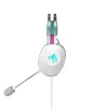 ASUS TUF Gaming H1 Gen II Hatsune Miku Edition Headset Wired Head-band USB Type-A Różowy, Turkusowy, Biały