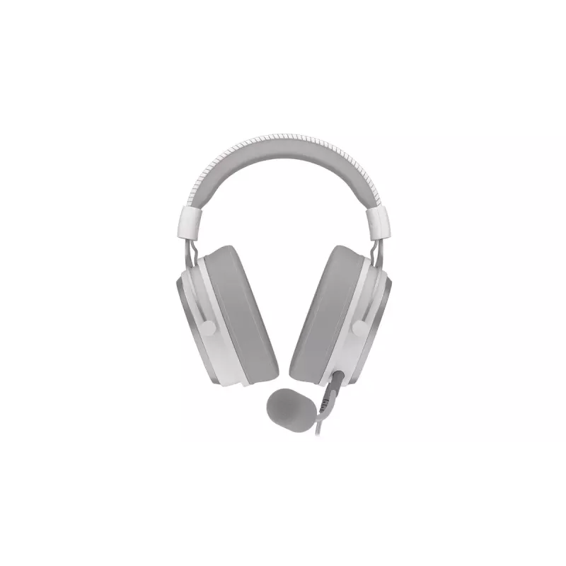 Przewodowy dwuuszny zestaw słuchawkowy ENDORFY VIRO Plus USB Onyx biały — przetworniki 53 mm, 20–20000 Hz, 98 dB, 32 Ω, odłączany mikrofon na wysięgniku, kabel 2,9 m