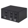 Przełącznik KVM Manhattan 2-Port 4K HDMI USB Audio do sterowania 2 komputerami