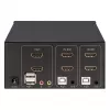 Przełącznik KVM Manhattan 2-Port 4K HDMI USB Audio do sterowania 2 komputerami