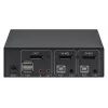 Przełącznik KVM Manhattan DisplayPort 1.2 2-portowy 4K@60Hz USB-A Audio