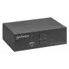 Przełącznik KVM Manhattan DisplayPort 1.2 2-portowy 4K@60Hz USB-A Audio
